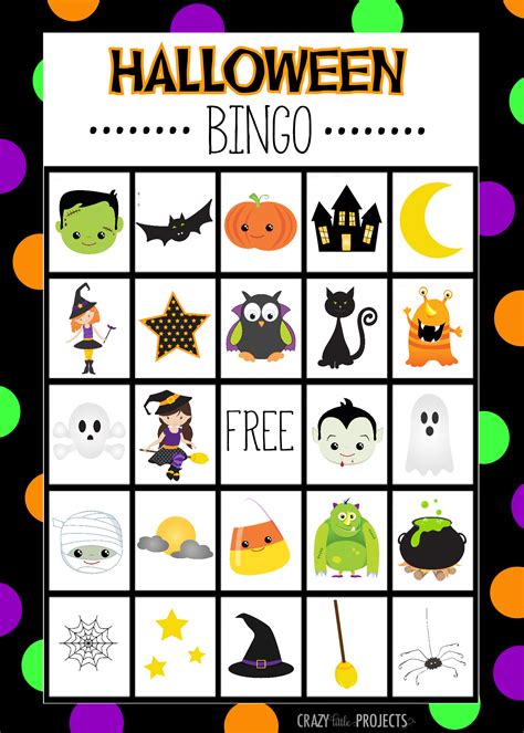 Free Halloween Bingo Printable